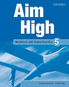 Coperta cărții Aim High: Level 5: Workbook with Online Practice- REDUCERE 40%