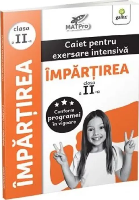 Coperta cărții Impartirea.clasa a II-a/MatPRO