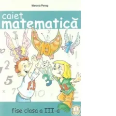 Coperta cărții Caiet matematica (fise de lucru) (clasa a III-a)
