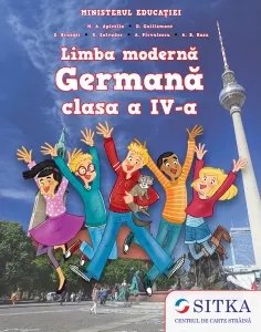 Coperta cărții Limba moderna germana, clasa a IV-a