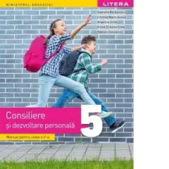 Coperta cărții Consiliere si dezvoltare personala. Manual pentru clasa a V-a