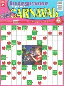 Coperta cărții Integrame si jocuri Carnaval, Nr. 42/2018