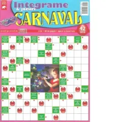 Coperta cărții Integrame si jocuri Carnaval, Nr. 42/2018