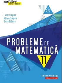 Coperta cărții Probleme de matematica pentru clasa a XI-a