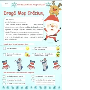Coperta cărții Scrisoare catre Mos Craciun