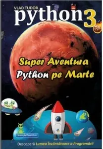 Coperta cărții Super aventura Python pe Marte