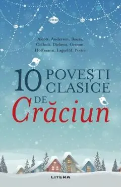 Coperta cărții 10 povesti clasice de Craciun