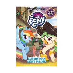 Coperta cărții Rainbow Dash rights the ship
