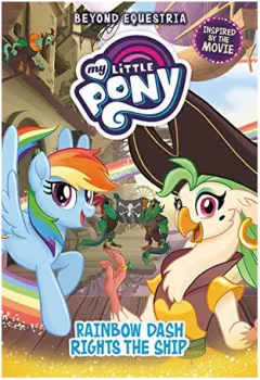 Coperta cărții Rainbow Dash rights the ship
