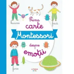 Coperta cărții Prima carte Montessori despre emotii