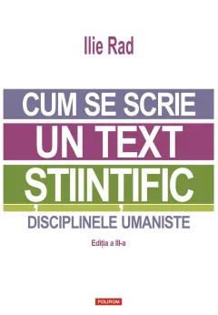 Coperta cărții Cum se scrie un text științific. Disciplinele umaniste