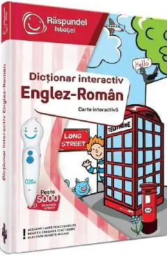Coperta cărții Carte interactiva: Raspundel Istetel. Dictionar interactiv englez-roman