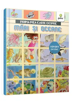 Coperta cărții Prima mea carte despre mări și oceane