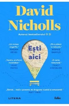 Coperta cărții Esti aici