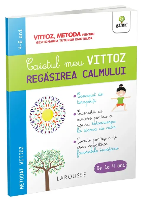 Coperta cărții Caietul meu Vittoz. Regasirea calmului - Margot Dugenet, Suzanne Archawski