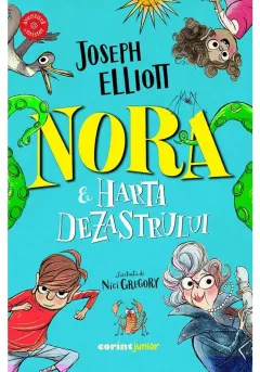 Coperta cărții Nora și harta dezastrului