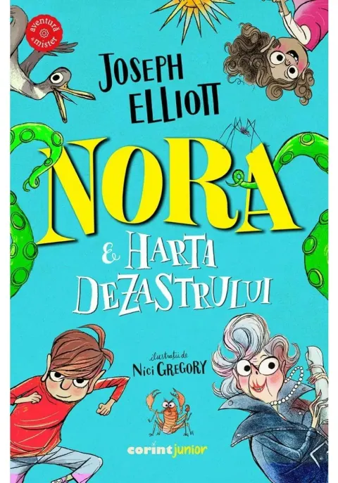 Coperta cărții Nora și harta dezastrului
