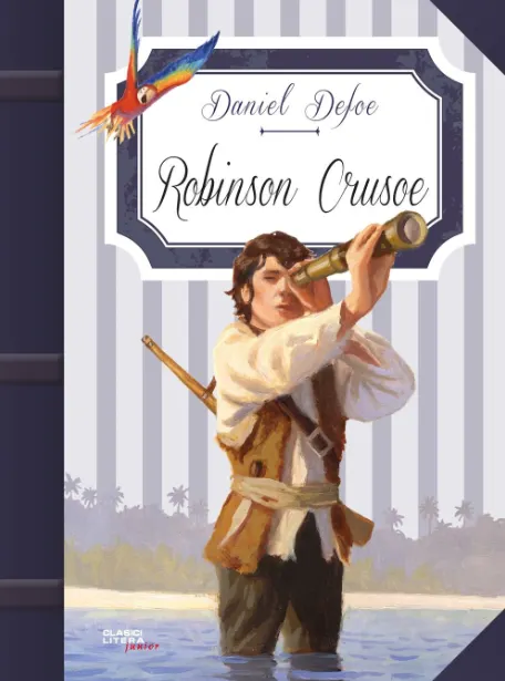 Coperta cărții Robinson Crusoe