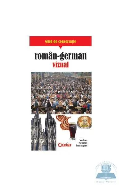 Coperta cărții Ghid de conversație român-german vizual