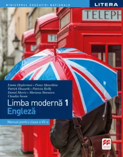 Coperta cărții Limba modernă 1 - Limba engleză. Manual. Clasa a VII-a