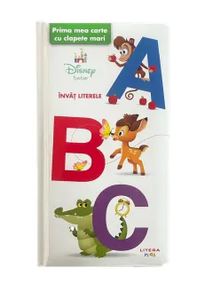 Coperta cărții Disney Bebe. ABC. Prima mea carte cu clapete mari