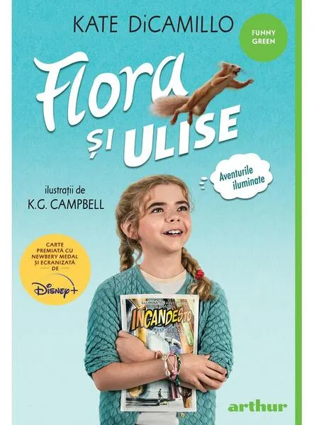 Coperta cărții Flora și Ulise. Aventurile iluminate