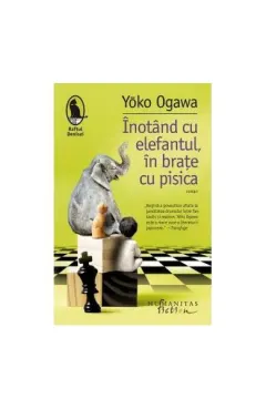 Coperta cărții Înotând cu elefantul, în brațe cu pisica