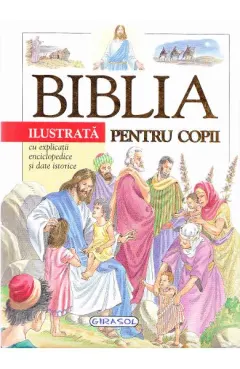 Coperta cărții Biblia ilustrată pentru copii