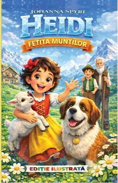 Coperta cărții Heidi, fetita muntilor