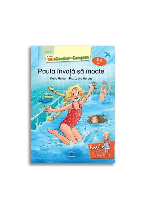 Coperta cărții Paula invata sa inoate