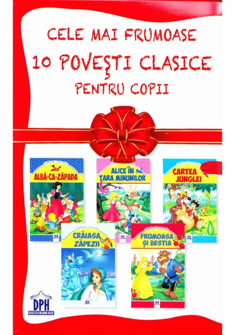 Coperta cărții Cele mai frumoase 10 povești clasice pentru copii