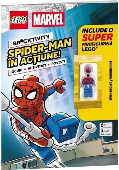 Coperta cărții LEGO - Spider-man in actiune