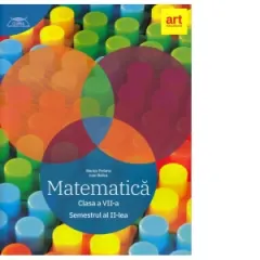 Coperta cărții Matematica. Clasa a VII-a. Partea a II-a. Clubul Matematicienilor