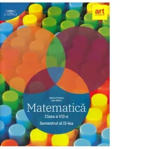Coperta cărții Matematica. Clasa a VII-a. Partea a II-a. Clubul Matematicienilor