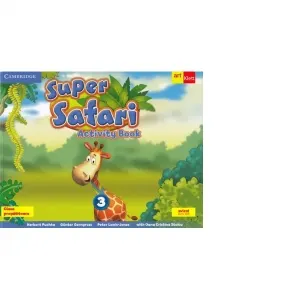 Coperta cărții Super Safari 3. Activity Book. Limba Engleza. Clasa pregatitoare