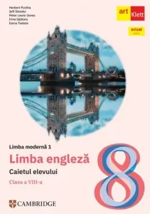 Coperta cărții Limba moderna 1. Limba engleza. Caietul elevului pentru clasa a VIII-a