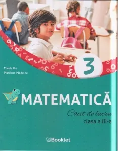 Coperta cărții Matematica clasa a III-a. Caiet de lucru