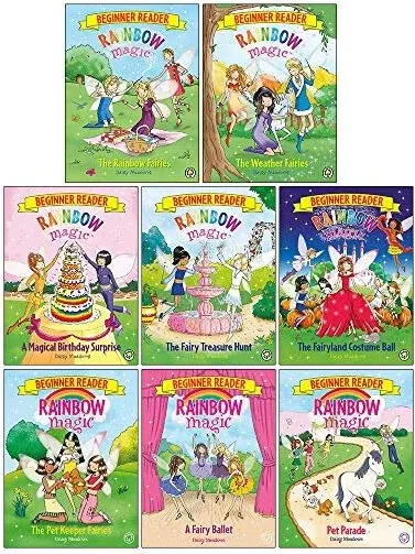 Coperta cărții Rainbow Magic Beginner Readers 8 Books Collection Set