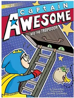Coperta cărții Captain Awesome and the Trapdoor