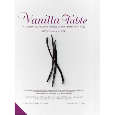 Coperta cărții Vanilla Table: The Essence of Exquisite Cooking