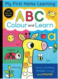 Coperta cărții ABC Colour and Learn