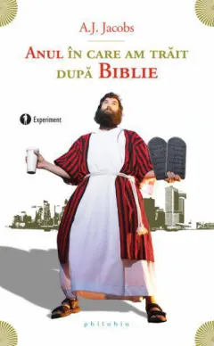 Coperta cărții Anul in care am trait dupa Biblie