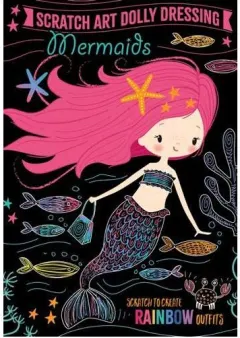 Coperta cărții Scratch Art Dolly Dressing: Mermaids