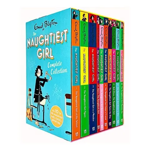 Coperta cărții The Naughtiest Girl Complete Collection, Enid Blyton
