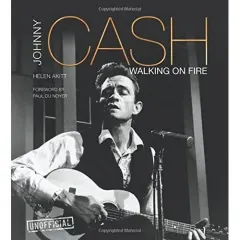 Coperta cărții Johnny cash: walking on fire