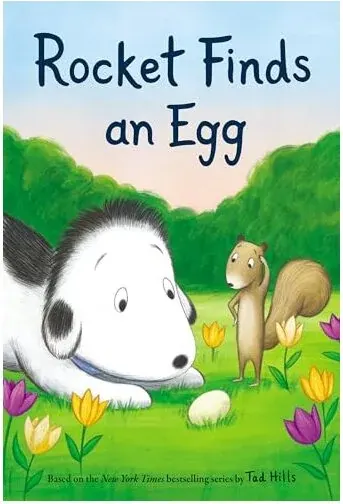 Coperta cărții Rocket Finds an Egg