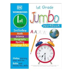 Coperta cărții Jumbo 1st Grade Workbook, DK Publishing