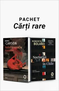 Coperta cărții Pachet Cărți rare. Autobiografia roșului/Nocturnă în Chile - Anne Carson