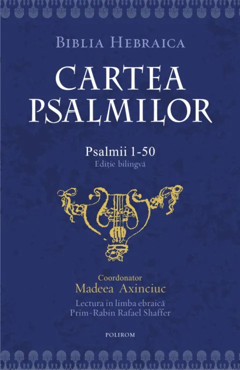 Coperta cărții Cartea psalmilor. Psalmii 1-50