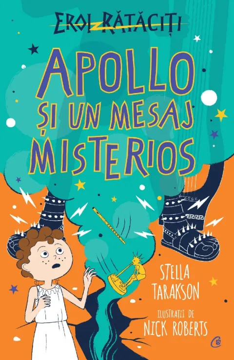 Coperta cărții Eroi rătăciți. Apollo și un mesaj misterios